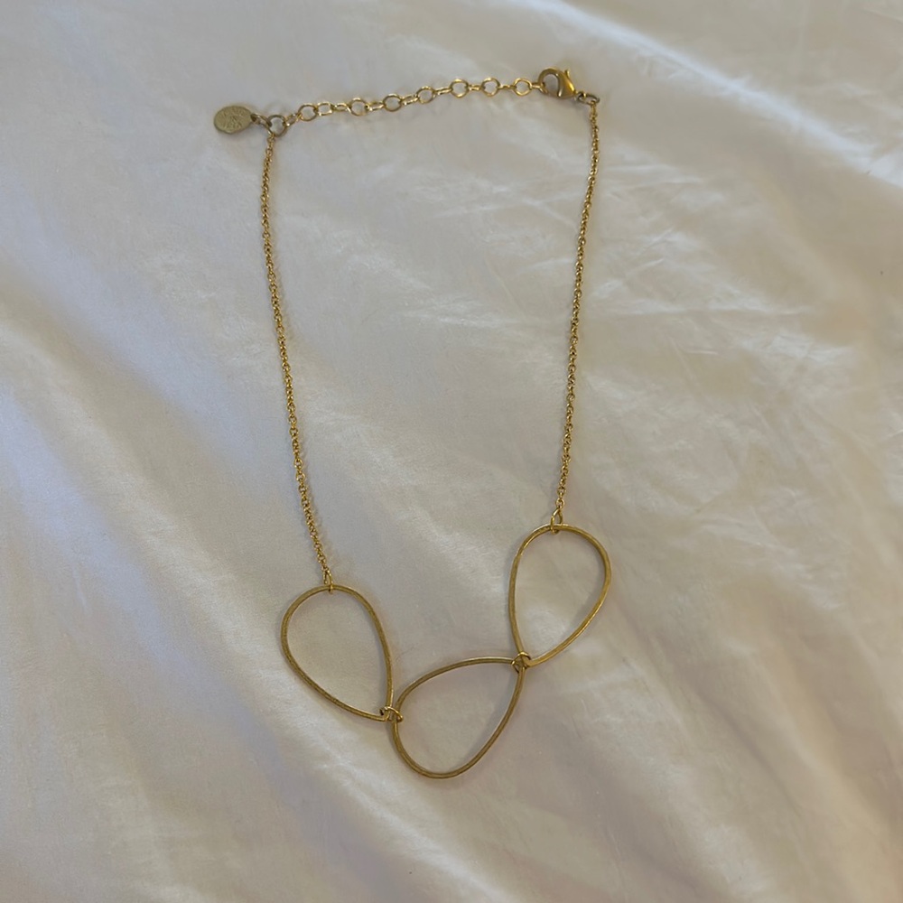 Susan Shaw gold necklace
